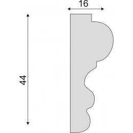 Гладкий Молдинг Decoro-Gesso М179