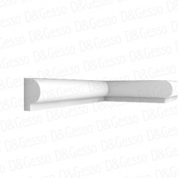 Гладкий Молдинг Decoro-Gesso М194