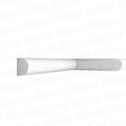 Гладкий Молдинг Decoro-Gesso М195