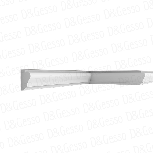 Гладкий Молдинг Decoro-Gesso М45