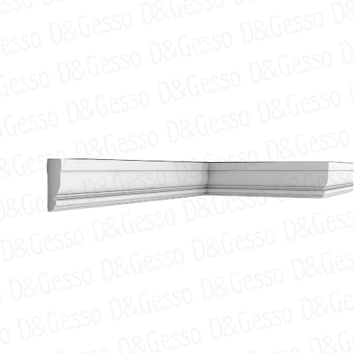 Гладкий Молдинг Decoro-Gesso М63
