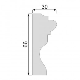 Гладкий Молдинг Decoro-Gesso М84
