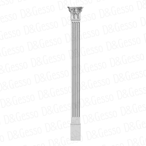 Гипсовая Пилястра ПЛ Decoro-Gesso 12 купить в Decoro-Gesso.ru
