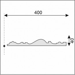 Потолочная накладная Розетка Decoro-Gesso РН49
