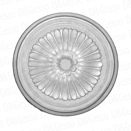 Потолочная накладная Розетка РН 19 Decoro-Gesso