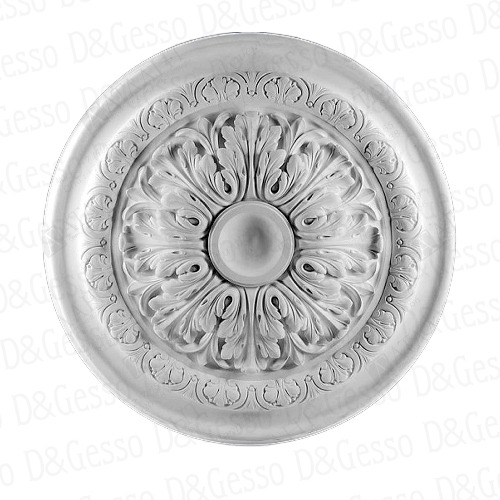 Потолочная накладная Розетка РН Decoro-Gesso 14 купить в Decoro-Gesso.ru