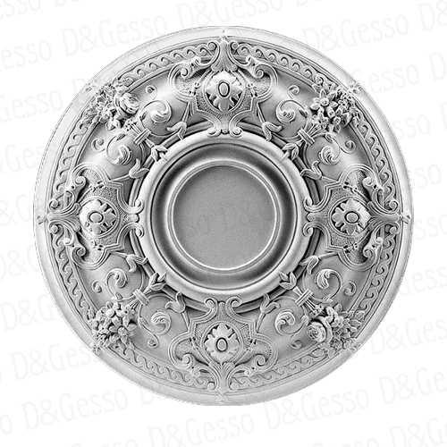 Потолочная накладная Розетка РН Decoro-Gesso 34