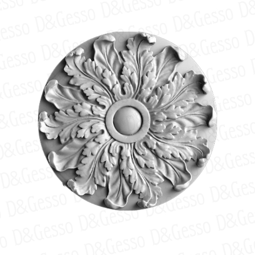 Потолочная накладная Розетка РН Decoro-Gesso 37