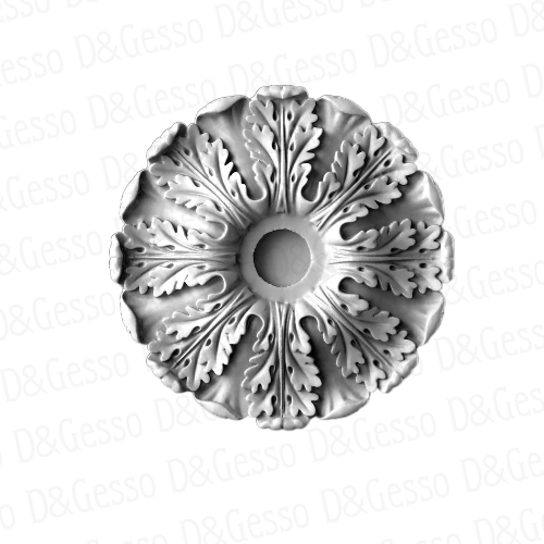 Потолочная накладная Розетка РН Decoro-Gesso 39