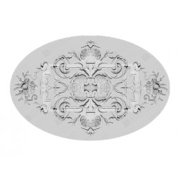 Врезная потолочная Розетка Decoro-Gesso Р1