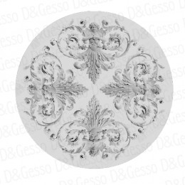 Врезная потолочная Розетка Decoro-Gesso Р11