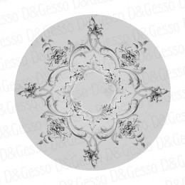Врезная потолочная Розетка Decoro-Gesso Р13