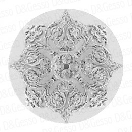 Врезная потолочная Розетка Decoro-Gesso Р14