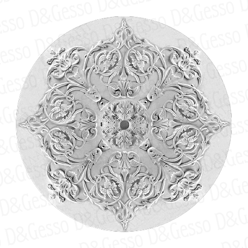 Врезная потолочная Розетка Decoro-Gesso Р14