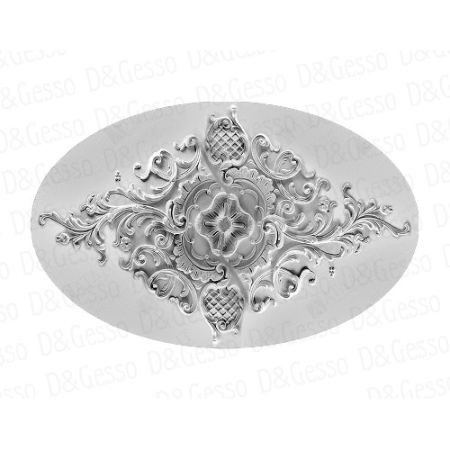 Врезная потолочная Розетка Decoro-Gesso Р16