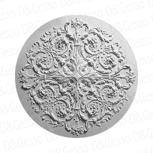 Врезная потолочная Розетка Decoro-Gesso Р18
