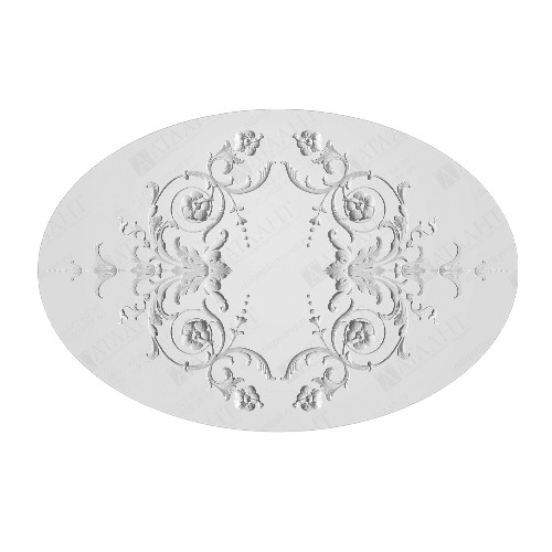 Врезная потолочная Розетка Decoro-Gesso Р2
