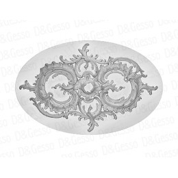 Врезная потолочная Розетка Decoro-Gesso Р20