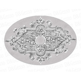 Врезная потолочная Розетка Decoro-Gesso Р23