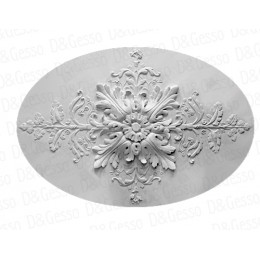Врезная потолочная Розетка Decoro-Gesso Р25
