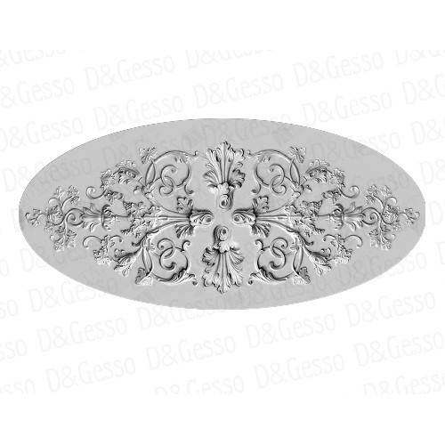 Врезная потолочная Розетка Decoro-Gesso Р26