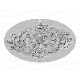 Врезная потолочная Розетка Decoro-Gesso Р27