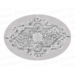 Врезная потолочная Розетка Decoro-Gesso Р28