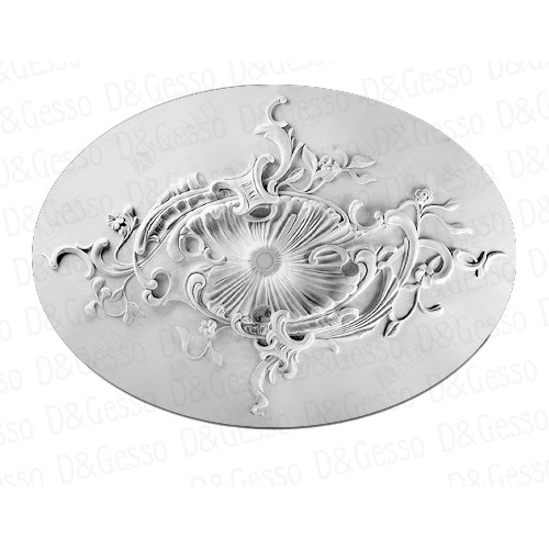 Врезная потолочная Розетка Decoro-Gesso Р29 купить в Decoro-Gesso.ru