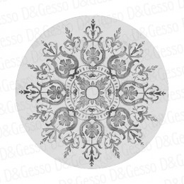 Врезная потолочная Розетка Decoro-Gesso Р30