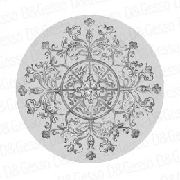 Врезная потолочная Розетка Decoro-Gesso Р31