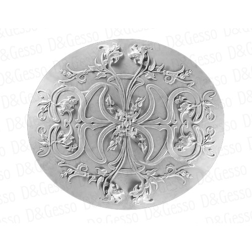 Врезная потолочная Розетка Decoro-Gesso Р33 купить в Decoro-Gesso.ru