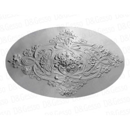 Врезная потолочная Розетка Decoro-Gesso Р42