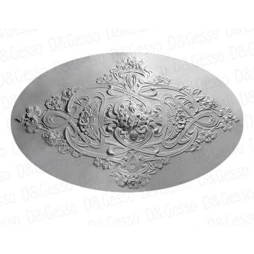 Врезная потолочная Розетка Decoro-Gesso Р42