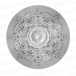 Врезная потолочная Розетка Decoro-Gesso Р43