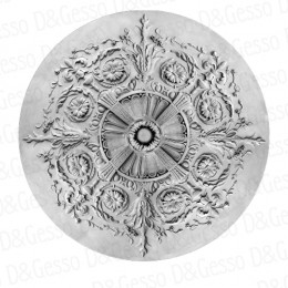 Врезная потолочная Розетка Decoro-Gesso Р45