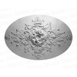 Врезная потолочная Розетка Decoro-Gesso Р46