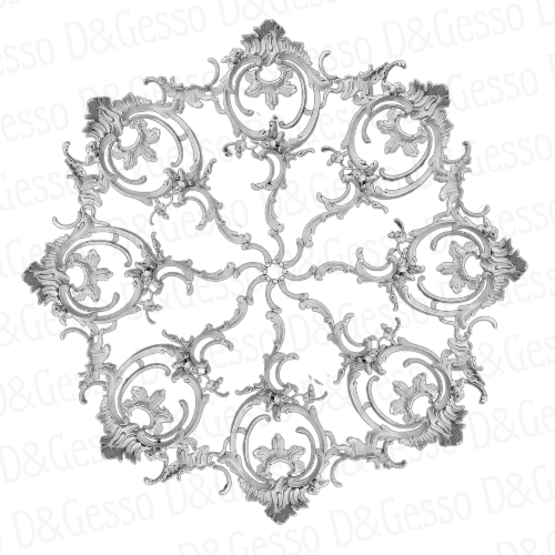 Врезная потолочная Розетка Decoro-Gesso Р56 купить в Decoro-Gesso.ru