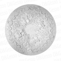 Врезная потолочная Розетка Decoro-Gesso Р6