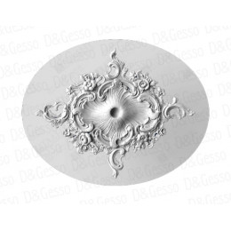 Врезная потолочная Розетка Р Decoro-Gesso 50