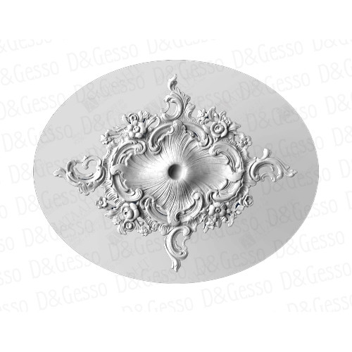 Врезная потолочная Розетка Р Decoro-Gesso 50