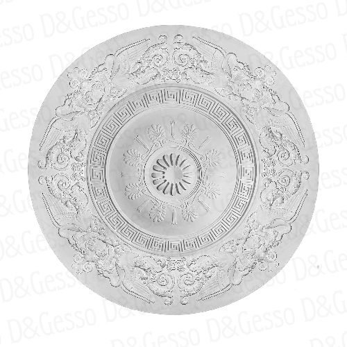 Врезная потолочная Розетка Р Decoro-Gesso 51