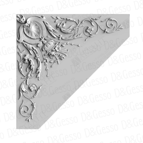 Гипсовый Угол Decoro-Gesso УВ16