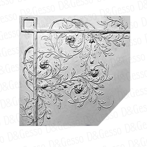 Гипсовый Угол Decoro-Gesso УВ19 купить в Decoro-Gesso.ru