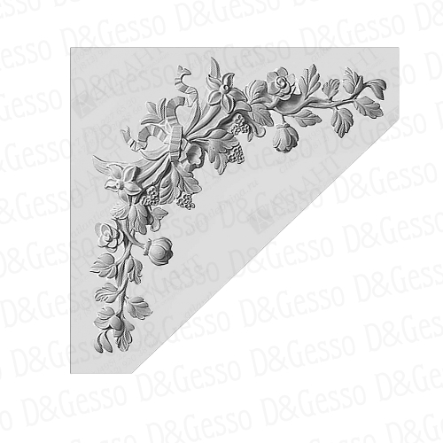 Гипсовый Угол Decoro-Gesso УВ22
