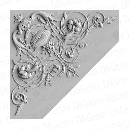 Гипсовый Угол Decoro-Gesso УВ35