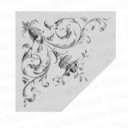 Гипсовый Угол УВ Decoro-Gesso 9