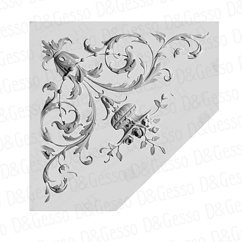 Гипсовый Угол УВ Decoro-Gesso 9 купить в Decoro-Gesso.ru